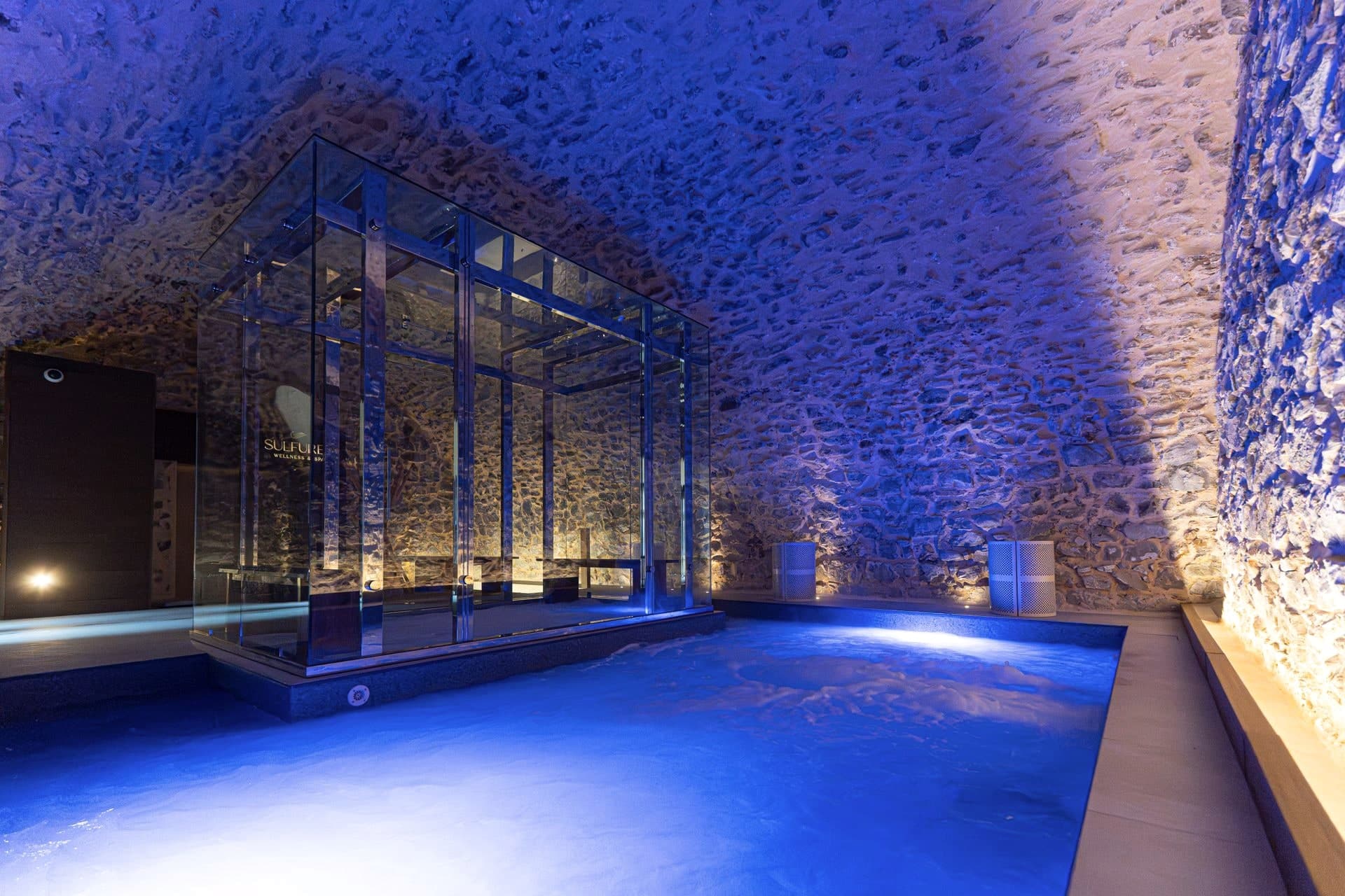 Percorso Spa Sulfurea — bagno turco, sauna e grotta
